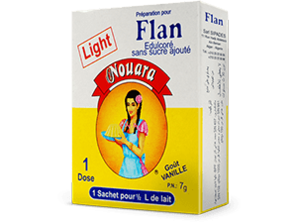 Flan light goût vanille 7g